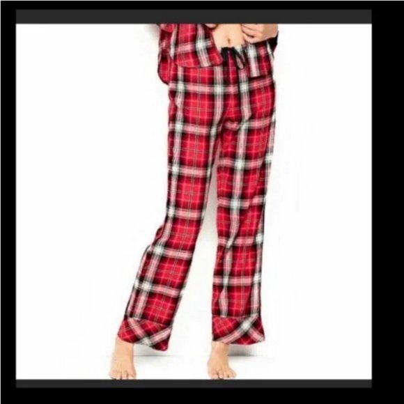 Victoria's Secret Other - Victoria's Secret Shimmer Lightweight Flannel Pj Pants